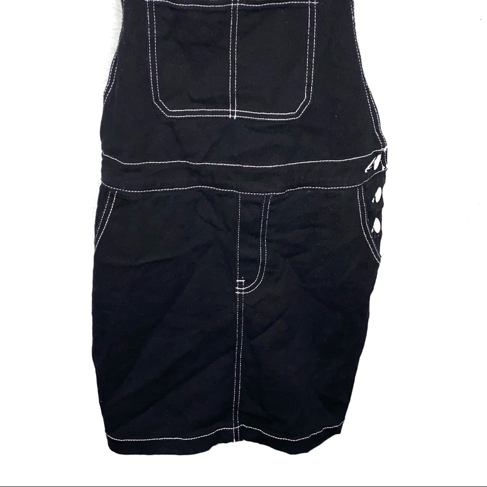 Charlotte Russe Black Overall Jumpsuit - Picture 4 of 5